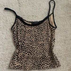 Leopard Print Brandy Cami Tank